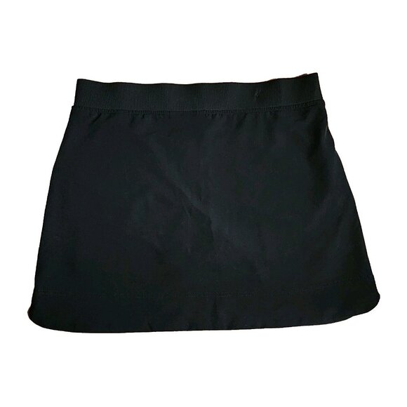 32 Degrees Skort Womens Size L Large Solid All Black Pull On with Pockets - Picture 4 of 4